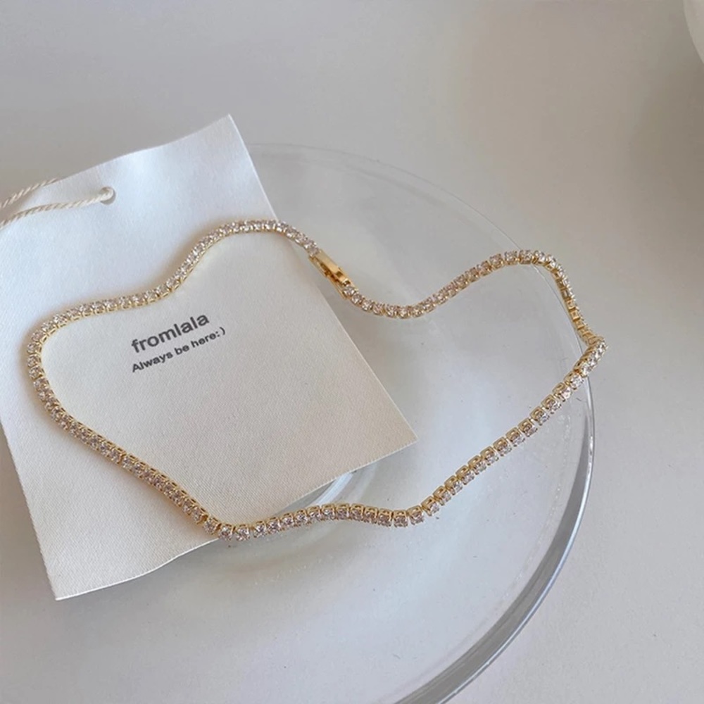 14K Gold Plated Minimalist Choker